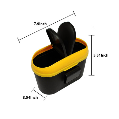 Kitchen Trash Can, Step-On Garbage Can with Lid, Tall Kitchen & Bathroom Trash Can, Small Office Waste Bin, Black - 2