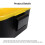 Kitchen Trash Can, Step-On Garbage Can with Lid, Tall Kitchen & Bathroom Trash Can, Small Office Waste Bin, Black - 6