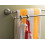 Sage Collection Brushed Nickel 24" Double Towel Bar 4
