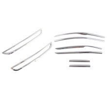 Car Bumper Front and Rear Corner Protection Trim Strip for CX-30 2020 2021 & Car Rear Fog Light Cover Trim