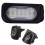 2 Pair Car Accessories: 1 Pair No Error License Plate Light Base & 1 Pair Front Window  Repair Button Caps 1