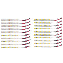 20Pcs 10cm Waterproof / Red 5050 Led Strip Lights 12V Caravan Boat Car