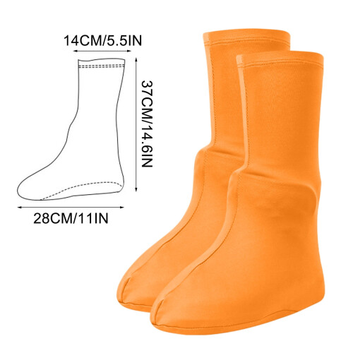 Surchaussures montantes imperméables et réutilisables (1 paire) 2