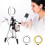 2Pièces Support Téléphone Lumière Anneau LED Dimmable Multi-Usage 1