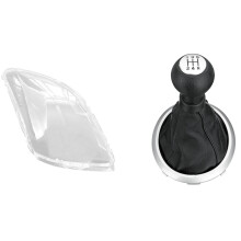 5 Speed Gear Shift Knob Lever Dust Cover for Swift SX4 with Headlight Lens Cover for Swift 05-16 Right