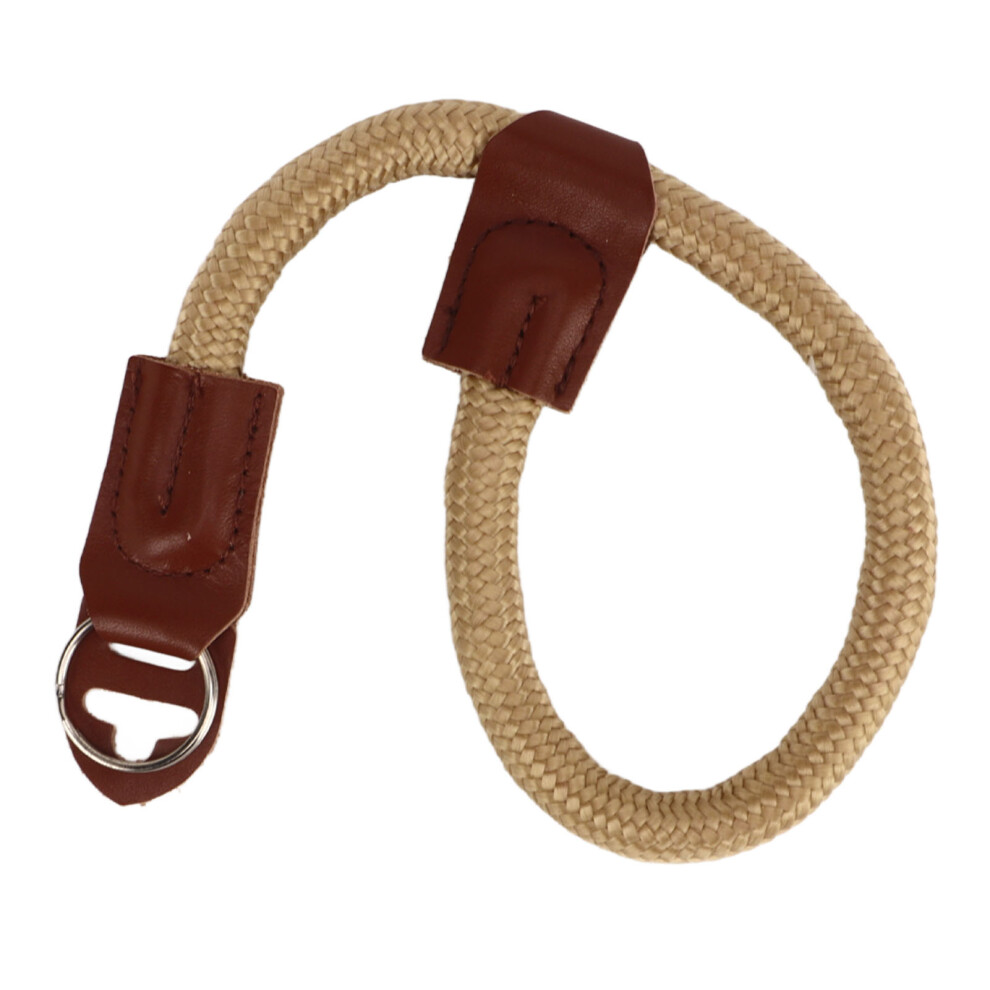 Camera Wrist Strap Round Rope Quick Release For Dslr Mirrorless Khaki 8411389606196