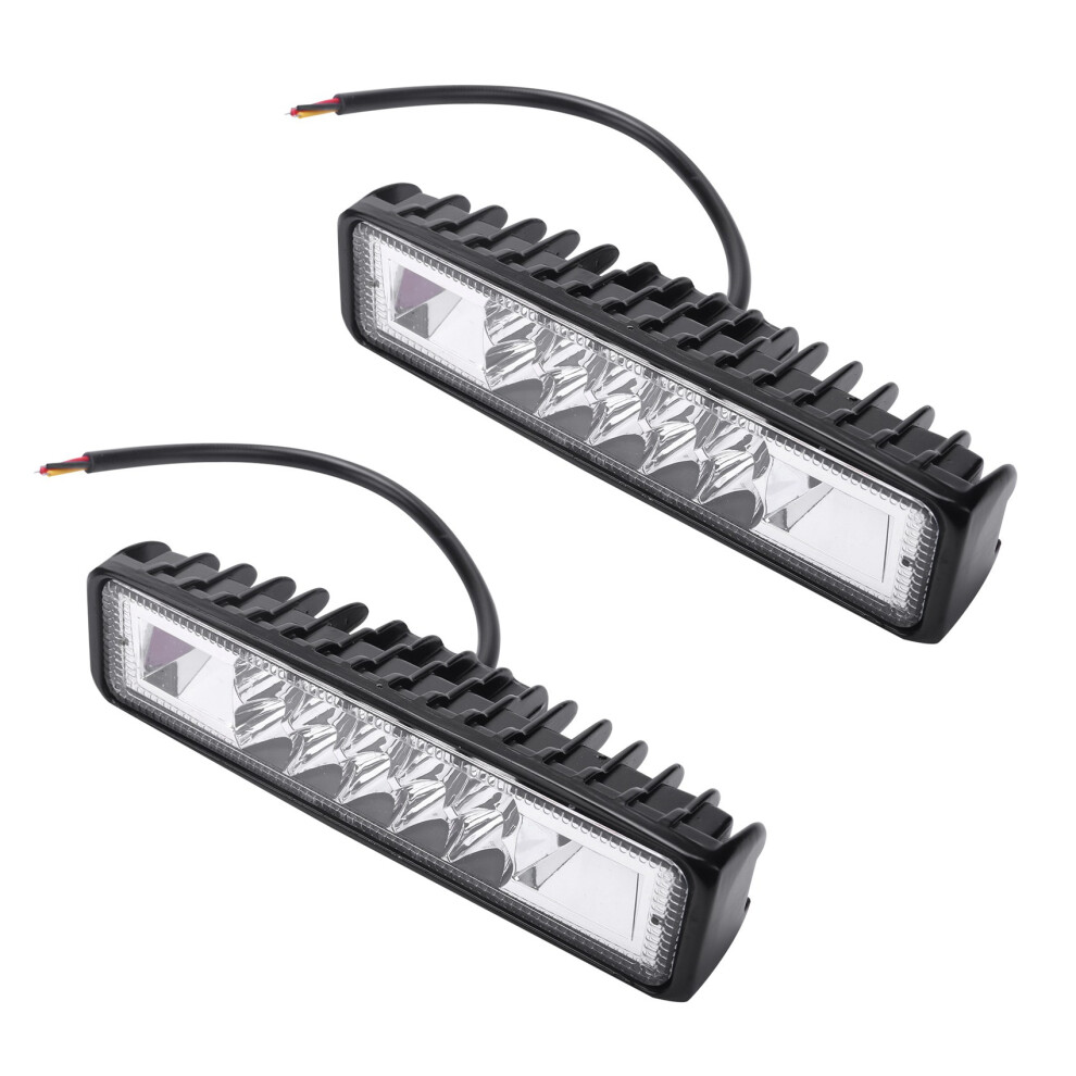 2X 48W Strobe Flash Work Led Bar Yellow For Offroad 4X4 Atv Suv Truck Trailer Car 12V Light/White 6032819472147