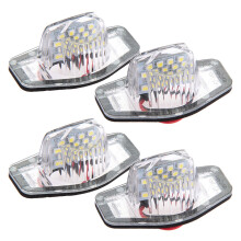 4x Error Free Led License Plate Light Lamp For Crv Fit Jazz Crosstour