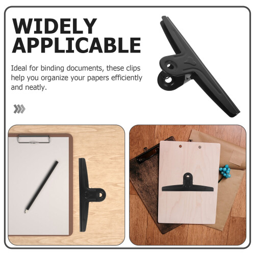 Worgeous2pcs Εξαιρετικά Μεγάλα Κλιπς Ταύρων – Ανθεκτικό Ανοξείδωτο Ατσάλι, Συμβατό με 2