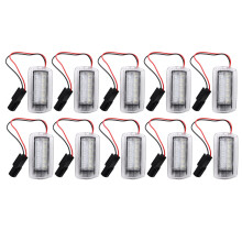 20X White Red Car Led Door Courtesy Light for Wish Prius Camry Alphard Isis Estima for Is250 Rx350