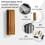 2 Pack Folding Coat Hooks Zinc Alloy Wall Mount 3