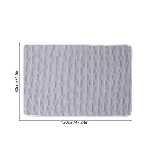 Protège-matelas imperméable et lavable 120 x 80 cm 2