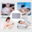 Protège-matelas imperméable et lavable 120 x 80 cm 5