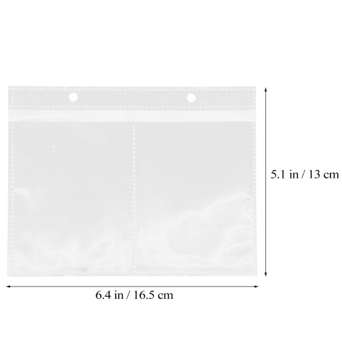 Transparente fotolommer til ringbind 1