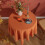 Τραπεζομάντιλο κολοκύθας πορτοκαλί για Halloween, ανθεκτικό, πλενόμενο, 1 συσκευασία 5