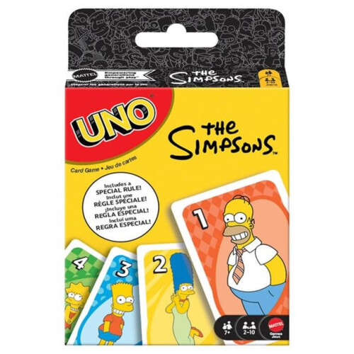 Mattel Mattel MTTJHB16 UNO Simpsons Card Games