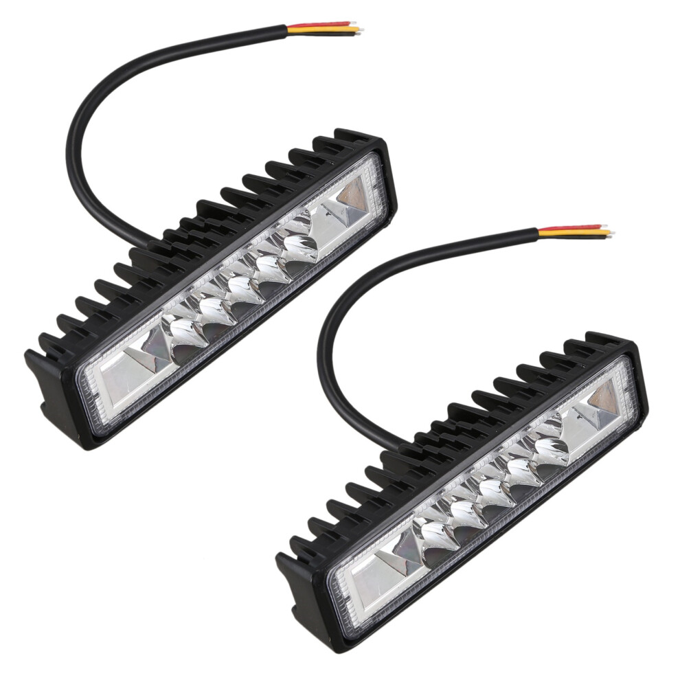 2X 48W Work Led Bar White For Offroad 4X4 Atv Suv Motorcycle Truck Trailer Car Accessories 12V Light/Red 4713607176608