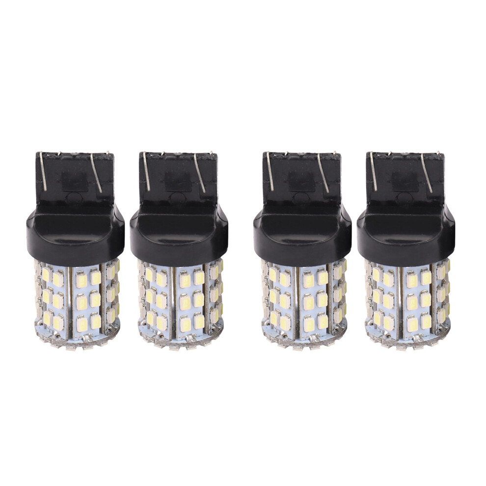 4X T20 7440 7443 64 Smd 6000K Reverse Brake Tail Led Bulb Lamp 12V White/Light 6031969095411