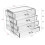 Make-up-Organizer aus Acryl mit Schubladen (4 Schubladen) 2