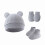 Set composto da cappellino, guantini e calzini per neonato prematuro 4