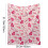 Valentine's Day Red Heart Flannel Throw Blanket 3