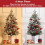 3ft Pre-Lit Mini Christmas Tree with Warm White LED Lights 5