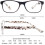 Ensemble de 5 lunettes de lecture œil de chat pour femmes 3