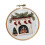 Christmas Embroidery Kit Christmas Pattern DIY Needlepoint Set with Instructions Fireplace 2