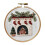 Christmas Embroidery Kit Christmas Pattern DIY Needlepoint Set with Instructions Fireplace 3