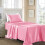 Satin Sheets Twin XL Light Pink 3-Piece Set 3