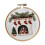 Christmas Embroidery Kit Christmas Pattern DIY Needlepoint Set with Instructions Fireplace 5