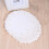 Weiße Papierdeckchen, rund, 140 Stück, 14 cm Durchmesser 4