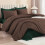 Queen-size seng i pose-sett – ensfarget, 7 deler 3