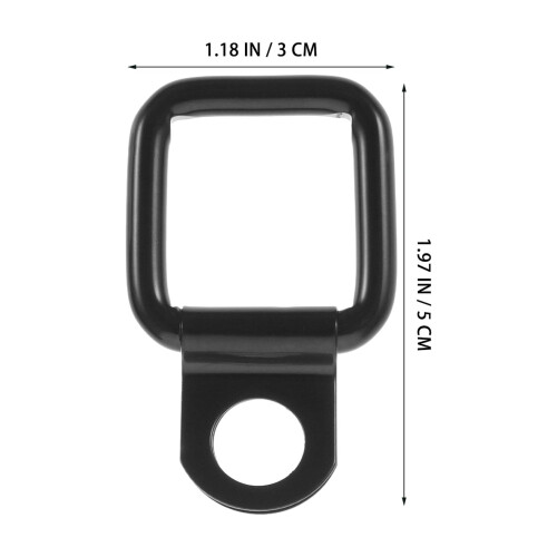 Masteelf D-ringsankarkrokar kraftiga metall 8 st 1