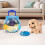 Cachorrinho de brinquedo interativo que anda e late para crianças 4