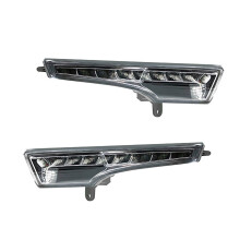 LED Daytime Running Light Assembly for Teana Altima 2013-2015 White DRL Amber Turn Signal Lights Low