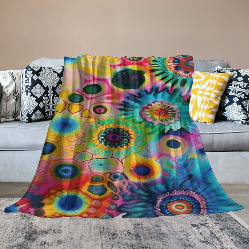 Soft Blankets Soft Fuzzy Throw Blanket Warm Throw Blanket for Bed White 1