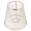 1 peça de cúpula de tecido multicolorida para abajures de mesa, com formato redondo e design simples, 14 x 13 x 9 cm (5,5 x 5,1 x 3,5 polegadas). 6