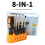 8-Piece Magnetic Screwdriver Set for Electronics & Home 2