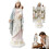 3D-krybbefigur, triptyk, antikk bronseharpiks 3