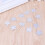 Confete de estrelas com glitter prateado, 100 unidades. 2