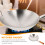 Carbon Steel Wok Silver Single Handle Open Flame Non-stick 8