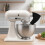 Entonnoir en plastique pour robot KitchenAid KSM150 7