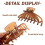 Fermagli per capelli spessi, extra large, confezione da 4 3