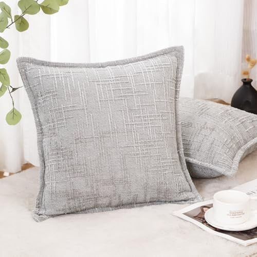 45x45 cm:n chenilletyynynpäälliset, 4 kpl 2