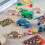 Kit per dipingere auto in legno 3D per bambini - 12 pezzi 2