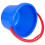 Plastic beach sand bucket with handle 1 piece 7