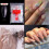 Clear Nails Artificial False Nails Clear Nail Tips Acrylic Fake Nail Tips Nail Tips Coffin 3