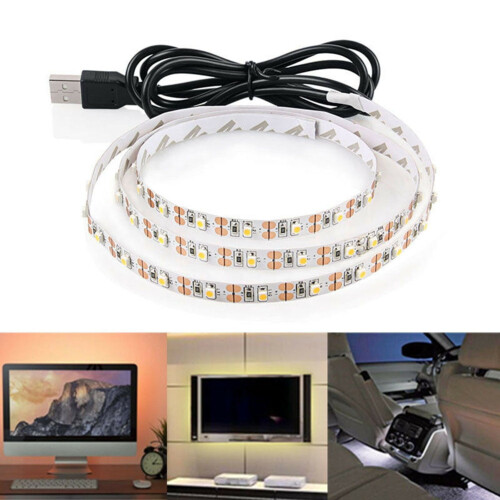 Fita de LED USB HEVIRGO 5V3528SMD 0,5–5m 1