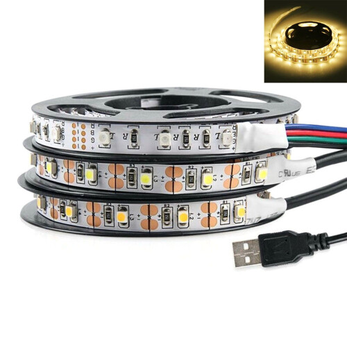 Fita de LED USB HEVIRGO 5V3528SMD 0,5–5m 2